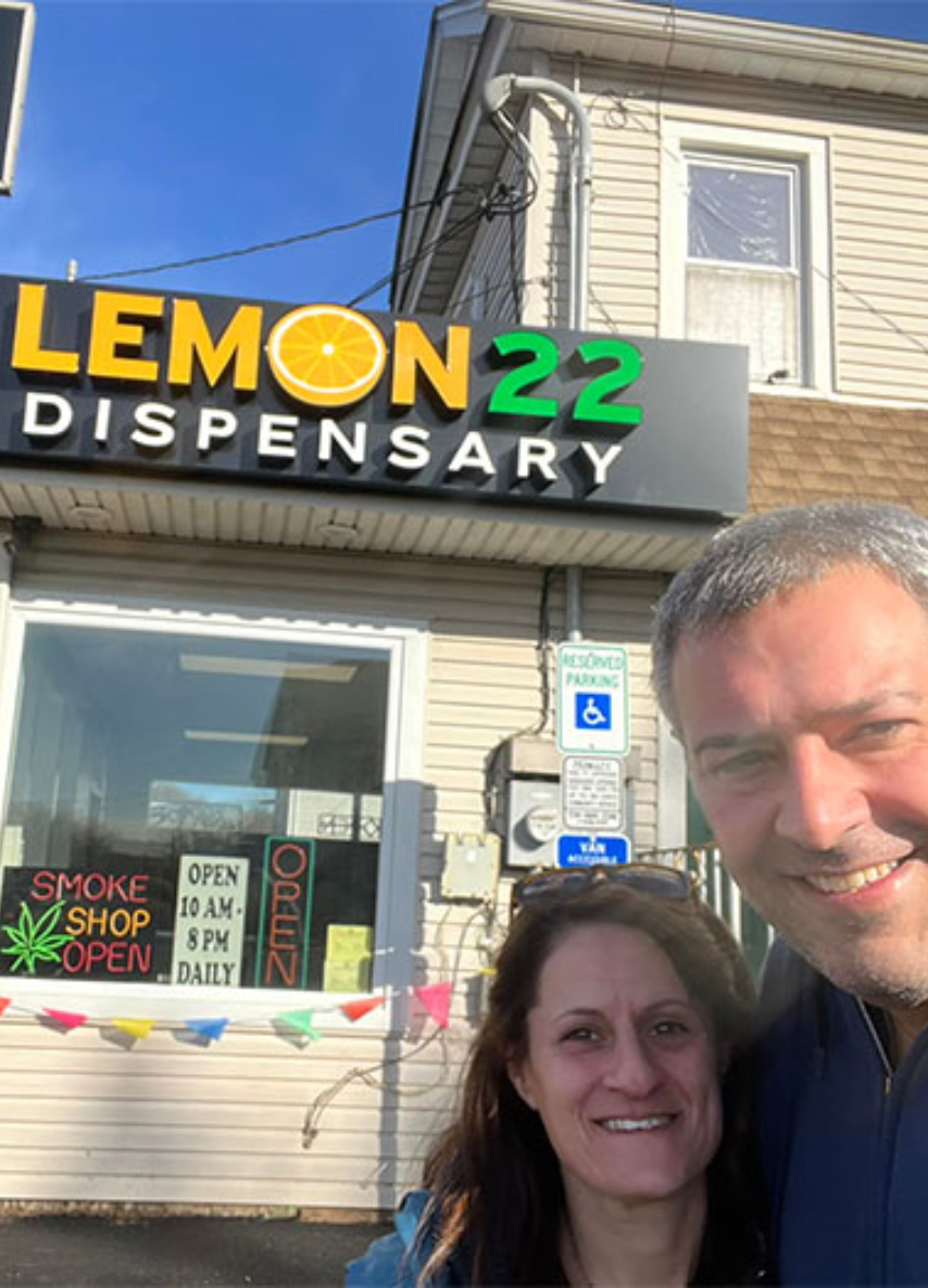 outside view of lemon 22 dispensary
