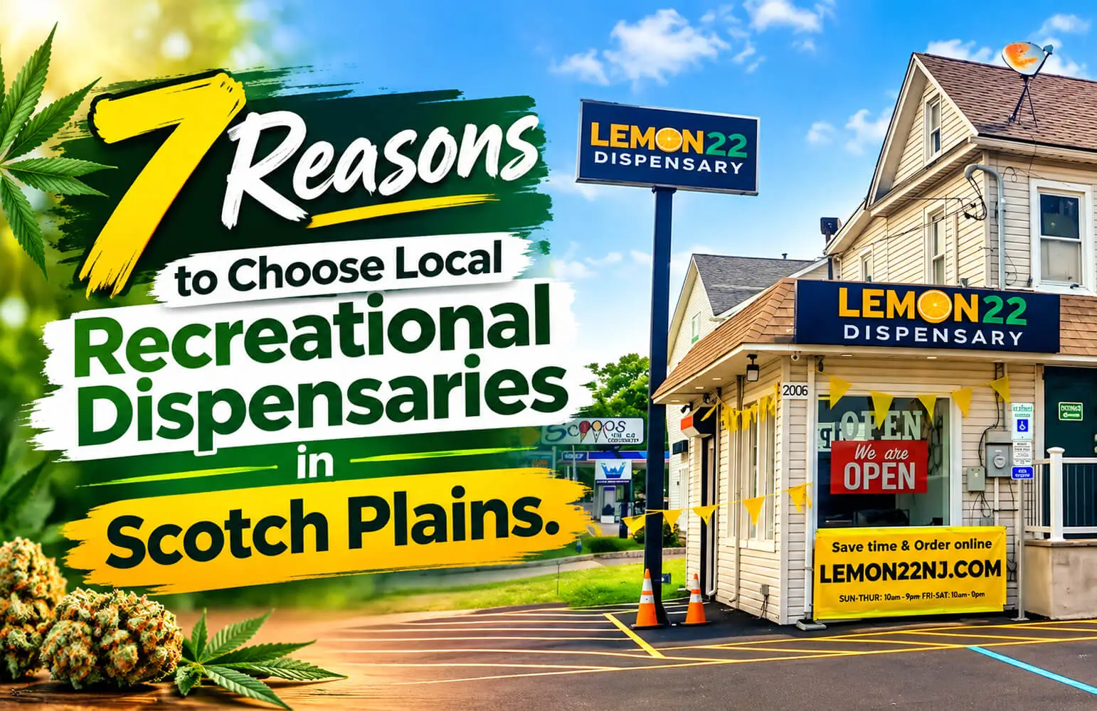 7 Reasons to Choose Local Recreational Dispensaries in Scotch Plains