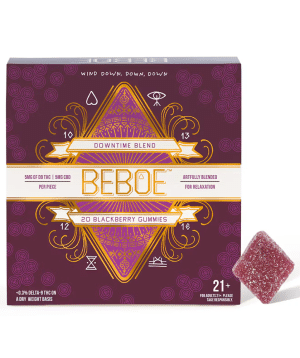 Beboe | Downtime 1:1 THC/CBD | 100mg Gummies