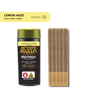 Lemon Haze | 3g (5pk) TWAX Pre-roll | The Clear