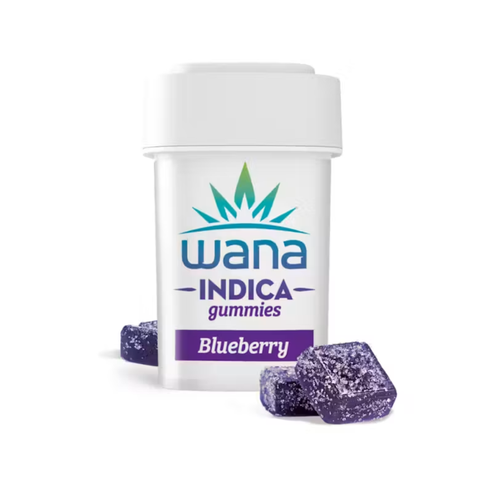 Wana | Blueberry Indica | 100mg (10pk) Gummies